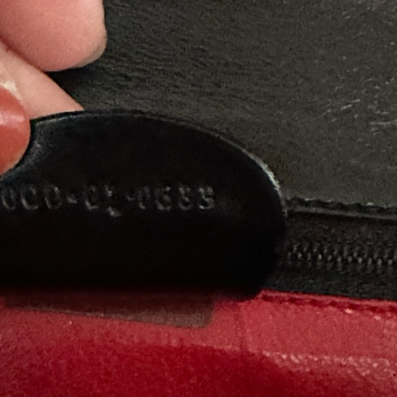 Authentic vintage GUCCI BAMBOO 1947 top handle bag black leather rare HTF - Picture 14 of 17